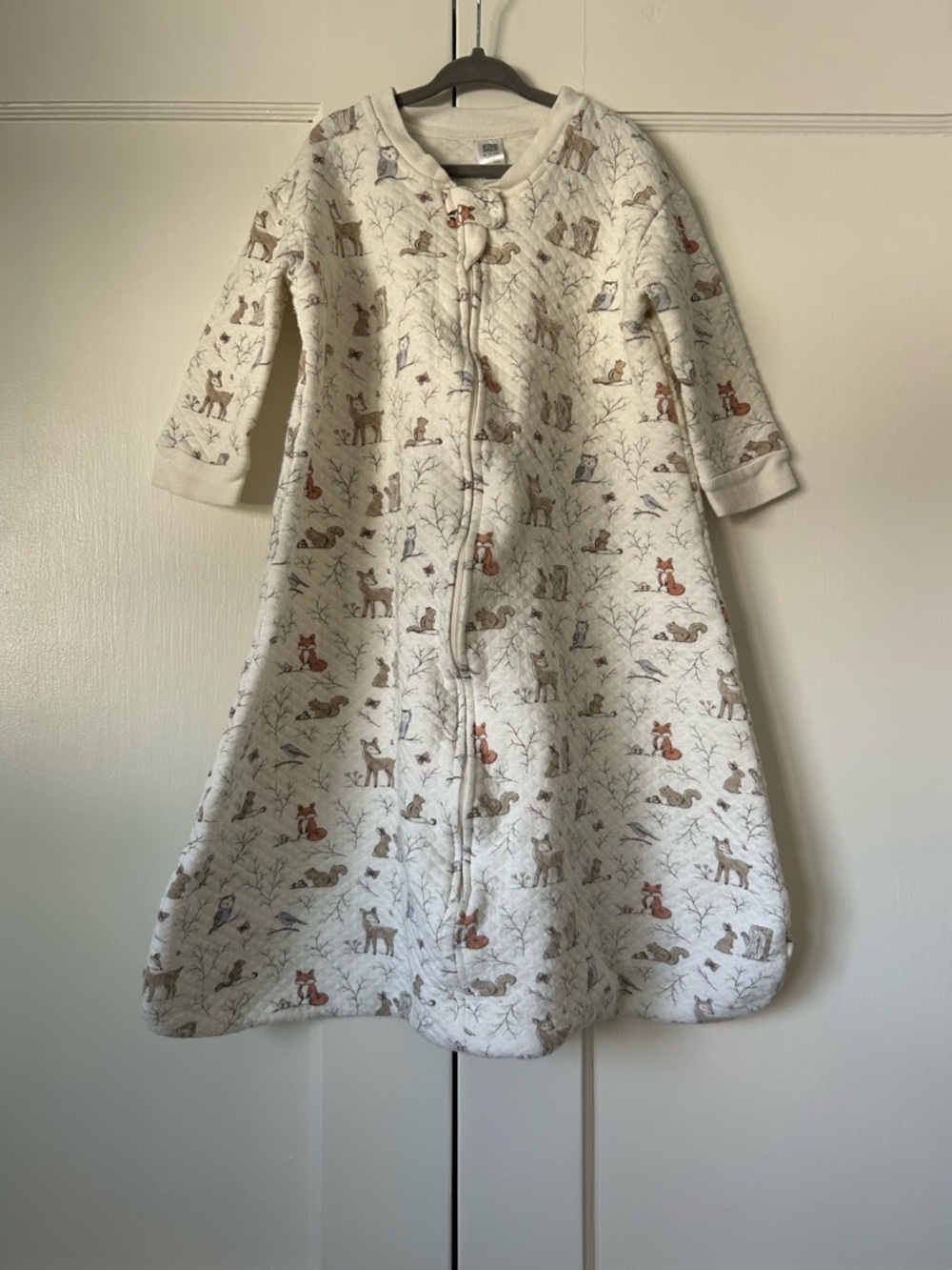 Hudson Baby Unisex Baby Quilted Long Sleeve Sleeping Bag Wearable Blanket 18-24M